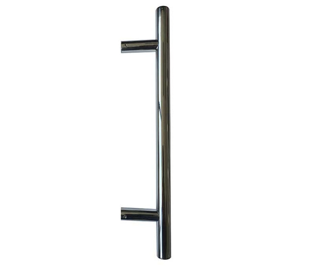 Stainless Steel 19mm Guardsman Pull Handles B/T Fixing 325x19x225mm Polished Stainless Steel