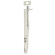 Stainless Steel Lever Action Flushbolts Square Forend 200x20mm Polished Stainless Steel
