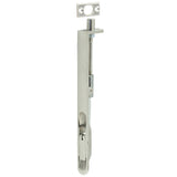 Stainless Steel Lever Action Flushbolts Radiused Forend 200x20mm Polished Stainless Steel
