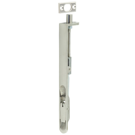 Stainless Steel Lever Action Flushbolts Radiused Forend 200x20mm Polished Stainless Steel