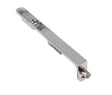 Stainless Steel Lever Action Flushbolts Radiused Forend 305x20mm Polished Stainless Steel