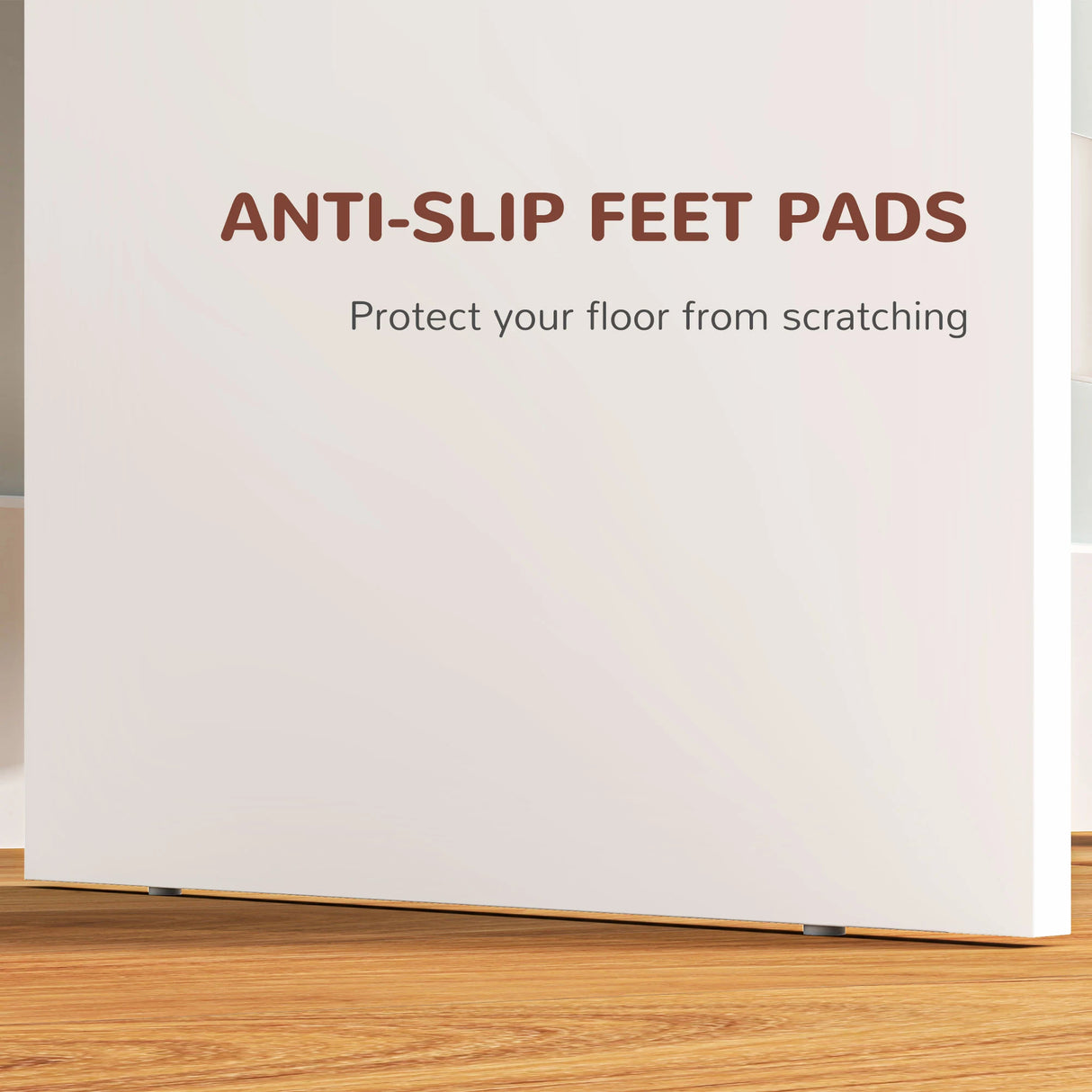 HOMCOM Storage Dressing Table, with LED Light Mirror - White