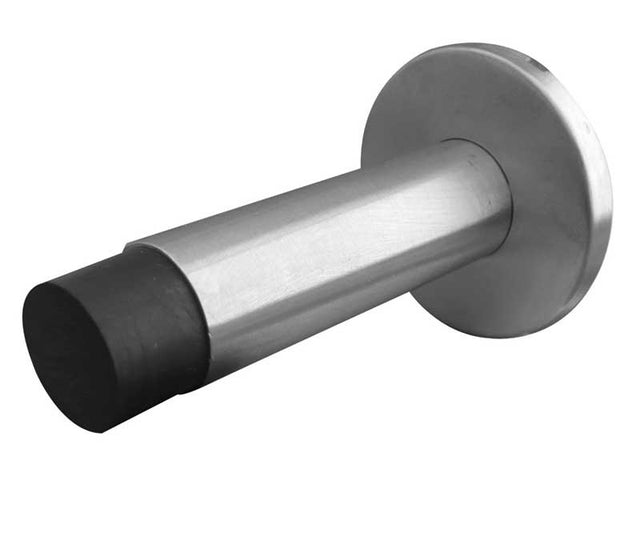 Stainless Steel Wall Mounted Door Stops 80x48mm Satin Stainless Steel