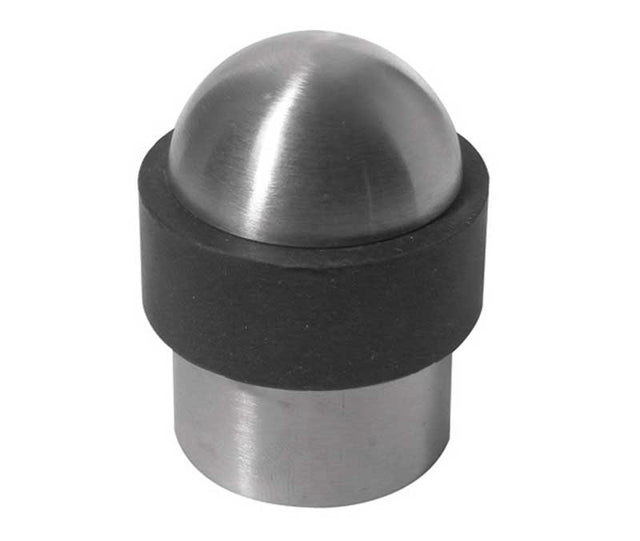 Stainless Steel Floor Mounted Door Stops 30x45mm Satin Stainless Steel