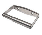 Stainless Steel Toilet Roll Holder 136x78mm Satin Stainless Steel