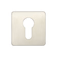 Square Euro Profile Escutcheon