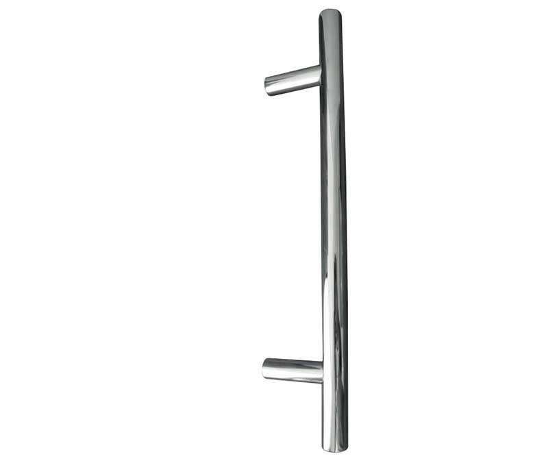 Stainless Steel T Bar Cabinet Handles 156x12mm Satin Stainless Steel