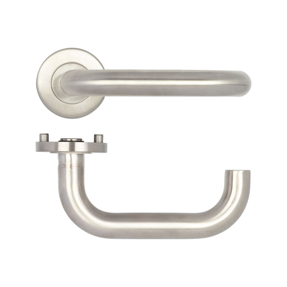Venus 19mm Door Handle on Rose Grade 304
