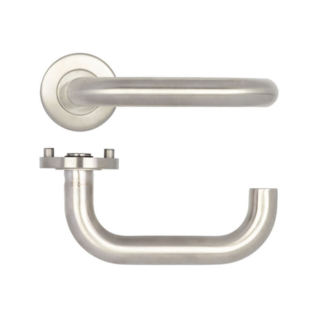 Venus 19mm Door Handle on Rose Grade 304