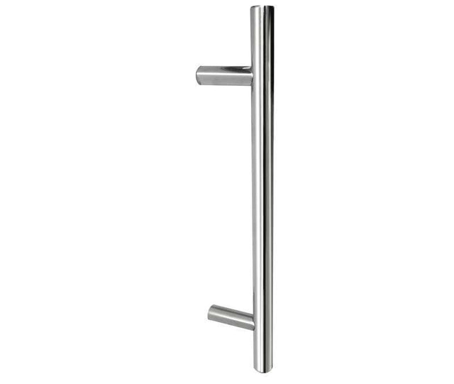 Stainless Steel 19mm Guardsman Pull Handles B/T Fixing 400x19x300mm Satin Stainless Steel