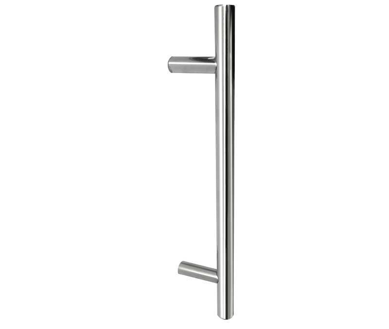 Stainless Steel 19mm Guardsman Pull Handles B/T Fixing 1000x19x900mm Satin Stainless Steel