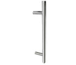 Stainless Steel 25mm Guardsman Pull Handles B/T Fixing 600x25x450mm Satin Stainless Steel