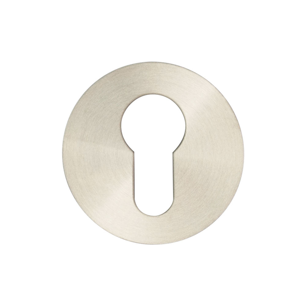 Stainless Steel Euro profile Escutcheons Grade 201 52x8mm Satin Stainless Steel