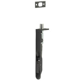 Lever Action Radius Flush Bolt 150x20mm Dark Bronze