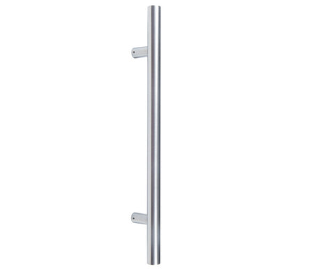 Stainless Steel 32mm Guardsman Pull Handles B/T Fixing 600x32x400mm Satin Stainless Steel