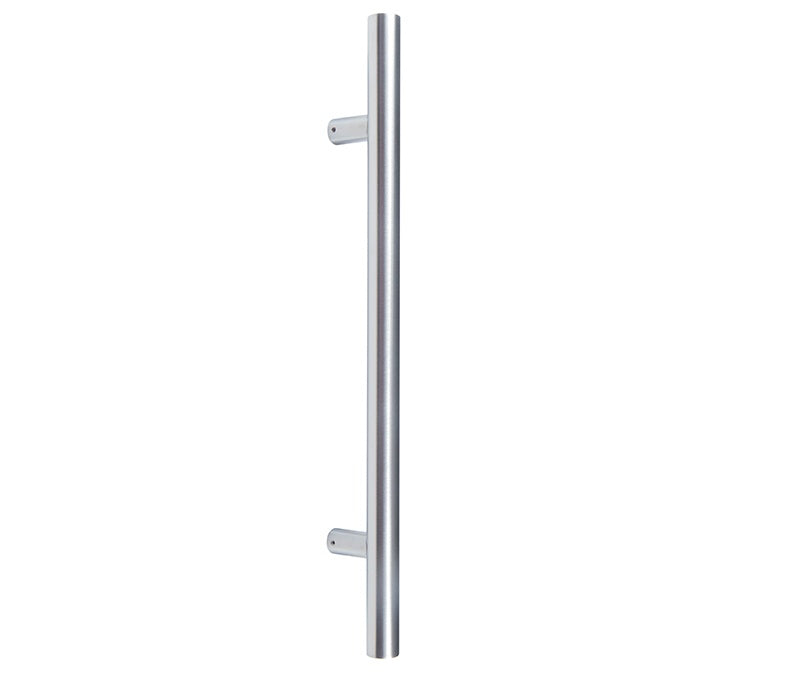 Stainless Steel 32mm Guardsman Pull Handles B/T Fixing 800x32x600mm Satin Stainless Steel