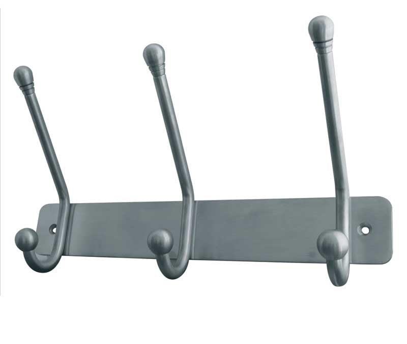 Stainless Steel Multi Hook Units 250MM Satin Stainless Steel