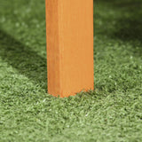 PawHut Rabbit Hutch Outdoor Guinea Pig Hutch Bunny Cage Shelter Outdoor, 90 x 45 x 65cm