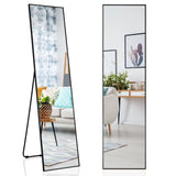 Free-standing wall-mountable mirror 160 x 40 cm
