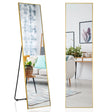 Free-standing wall-mountable mirror 160 x 40 cm