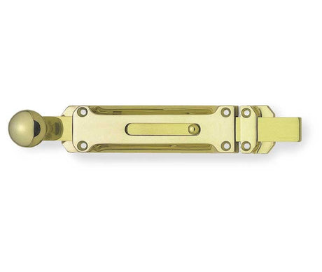 Jedo Architectural Door Bolts 500x35mm Polished Brass