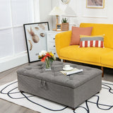 2-In-1 Folding Ottoman Sleeper with Mattress for Home/Office/Bedroom