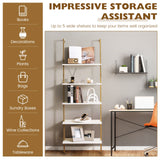 Wall Mounted Display Rack Bookshelf for Office