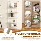 Wall Mounted Display Rack Bookshelf for Office
