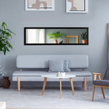 Full Length Mirror with Hanging Hooks for Bedroom Black