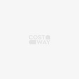 Mobile Wood File Cabinet with Wheels for Home/Office-Coffee