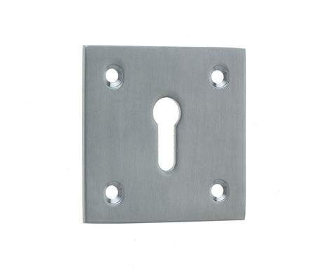 Jedo Square Open Escutcheon 50x50mm Satin Chrome