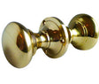 Contract Rim Door Knob Polished Brass