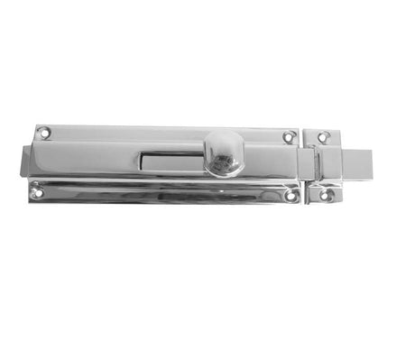 Jedo Architectural Slide Bolts 150x40mm Polished Chrome
