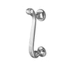 Jedo Scroll Door Knockers 135mm Polished Chrome