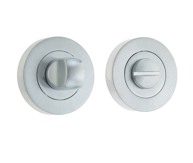 Jedo Designer Turns & Releases 50mm Round Rose no Indicator 50x10mm Satin Chrome