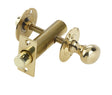 Jedo Bathroom Bolt C/W Mortice Bolt Polished Brass