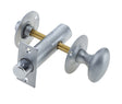 Jedo Bathroom Bolt C/W Mortice Bolt Satin Chrome