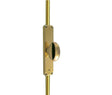 Jedo JV3400 Espagnolette Bolts Polished Brass