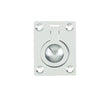 Jedo 38x50mm Flush Rings 38x50mm Polished Chrome