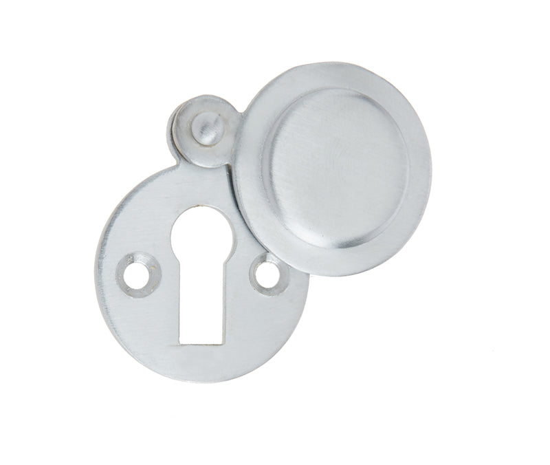 Jedo Round Covered Escutcheon 32mm Satin Chrome