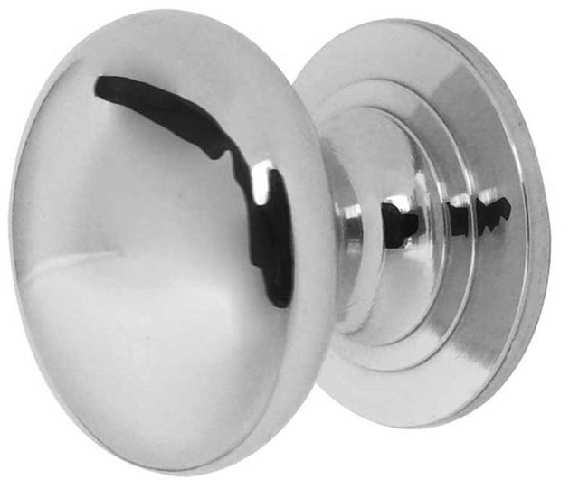 Jedo Traditional Cupboard Knobs 25mm Polished Chrome