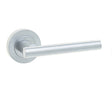 Petra Door Handles Satin Chrome