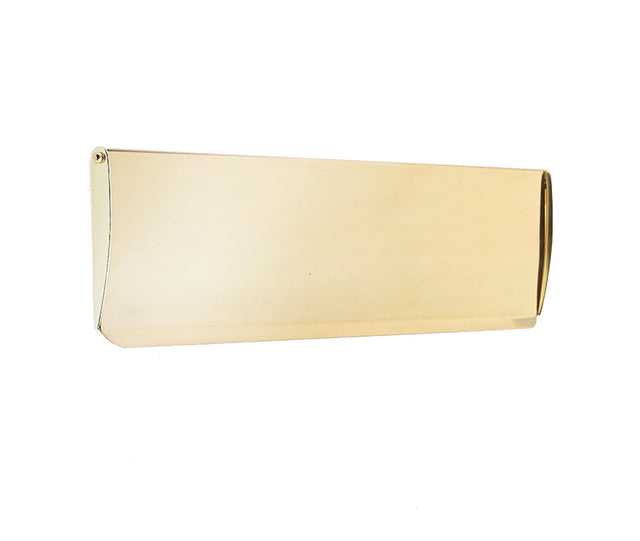 Jedo Plain Inner Door Tidies 400x126mm Polished Brass