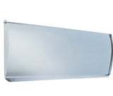 Jedo Plain Inner Door Tidies 280x80mm Satin Chrome