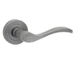 Turin Door Handle on Rose Rustic