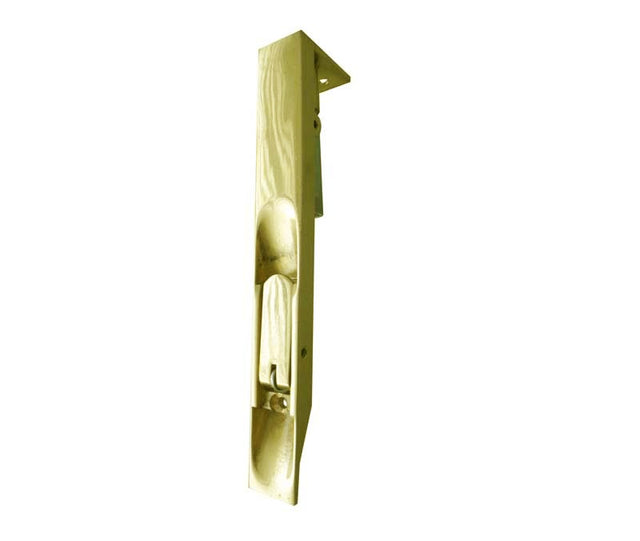 Jedo Brass Lever Action Flushbolts 150x20mm Polished Brass