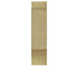 Jedo Plain Fingerplates 305x75mm Polished Brass