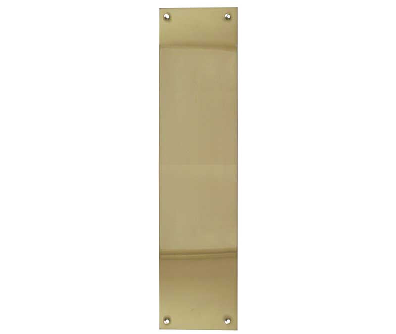 Jedo Plain Fingerplates 305x75mm Polished Brass
