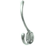 Jedo Solid Brass Hat & Coat Hook 142mm Polished Chrome