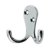 Jedo Double Robe Hooks 53mm Polished Chrome